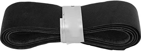 Gigicial Tennis Racket Grip Strap, Badminton Racket Handle Tape Cover Grip, Leather Tennis Racket Replacement Grip Winding Strap (Black)