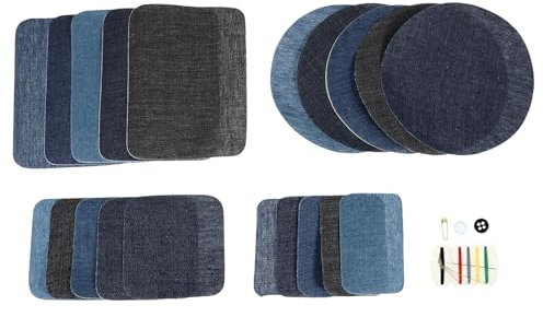 SEWACC 20pcs Repair DIY Patches Pants Repairing Repair Patches for Clothes Elbow Patches for Wool Jumpers Knee Patches Elbow Sewing Patch Jean Ironing Patches Cloth Elbow Patches