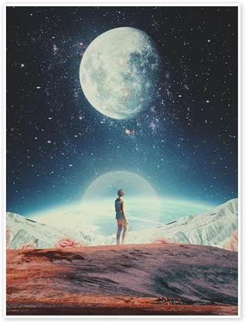 Posterlounge Zwischen Irgendwann und Ewigkeit Poster | 30 x 40 cm von Frank Moth Wandbilder Wanddeko