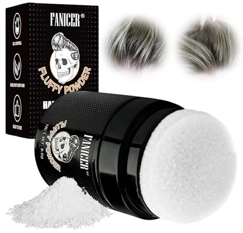 8.5g Polvos Para el Pelo Styling Polvos,Mantiene Esponjoso Hair Styling Powder,Efecto Mate Hair Styling Powder