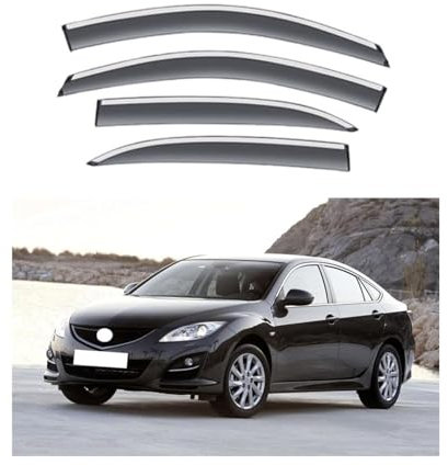 Windabweiser Für Mazda 6 2006-2013 Car Comfort Windabweiser Windabweiser Regenabweiser Rauchabweiser