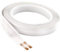 perfk Cavo Audio Piatto, Filo a Due conduttori, Cavi per Altoparlanti nascosti, Pratico Cavo di Alimentazione per luci, Filo Piatto Stretto per, 14 Mm X 5 M
