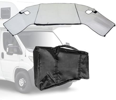 Cubierta para Parabrisas Fiat Ducato 2006-2022 Autocaravana con Bolsa Negra