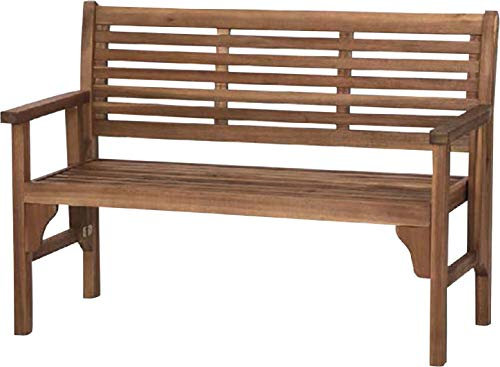 Siena Garden 2er Bank Lovera, 59,5x120x90cm, Akazienholz, geölt in natur, FSC 100%