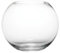 Floralcraft 20cm Fish Bowl Vases for Wedding, Decoration, Flowers Hand Made Clear Glass
