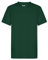 Ages 1-16 Kids Plain Blank T-Shirt Tee Shirt 100% Cotton Boys Girls School Uniform P.E. Gym Bottle Green