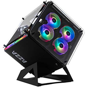 Azza Cube 802 Full-Tower schwarz - PC-Gehäuse (ATX, Micro ATX, Mini-ITX)