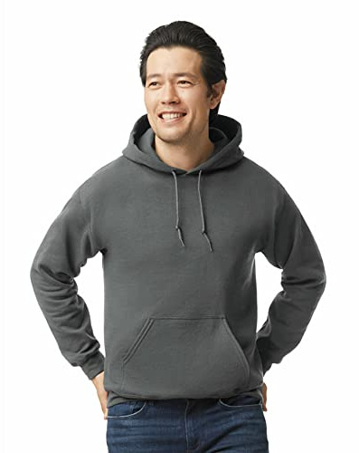 Gildan Heavy Blend Fleece Hooded Sweatshirt Felpa con Cappuccio Uomo (Pacco da 1)