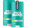 SweatBlock Deodorant Antiperspirant for Women & Men - 24-Hour High Degree Sweat & Odor Protection - Non-Irritating Smooth Glide - Coastal Fresh Scent (2 Pack)