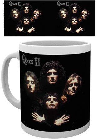 empireposter Queen - Queen II - Musik Keramik Tasse Mug Becher - Ø8,5 H9,5 cm