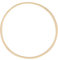 Oshhni hölzerner Ring Ringe Set Blumenkranz Kranz Ringe Craft Hoop Ringe für DIY Hochzeitskranz Kranz Dekor Wandbehang, 40cm