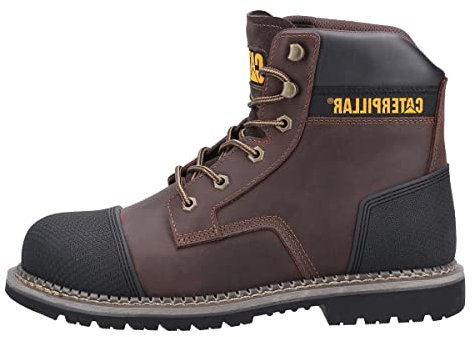 Caterpillar Men's Powerplant S3, Brown, 6 UK