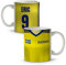 LolaPix Taza Personalizada. Tazas fútbol. Tazas Personalizadas con Nombre. Taza Desayuno fútbol. Regalos Personalizados. Varios diseños. Capacidad 330ml. Suecia
