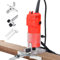 Fresatrice Rifilatore Verticali Per Legno Elettrica Fresatrice Fresa 450W Rifilatore Legno Trimmer Lavorazione Del Legno Router Falegname Taglio Laminatore Trim Router 33000 Giri/Min