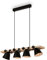 BRILONER - Pendelleuchte mit Drahtschirm, Vintage, E27 Fassung, max. 60 Watt, Hängeleuchte, Hängelampe Esstisch, Esszimmerlampe hängend, Wohnzimmerlampe, Küchenlampe, Retro, 70x17,5x109,5 cm, Schwarz