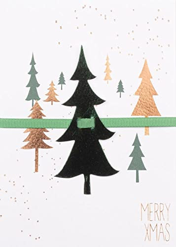 Räder Weihnachtsbandkarte Merry Xmas