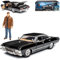 alles-meine.de GmbH Chevrolet Impala SS Sport Sedan Limousine Schwarz Supernatural Join The Hunt 1965-1970 mit Figur Dean Winchester 1/24 Jada Modell Auto