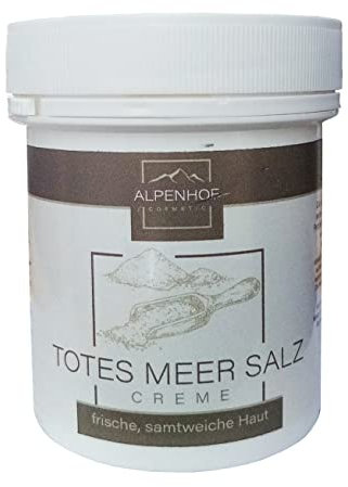 TOTES MEERSALZ CREME 125ml Mineral Pflegecreme Meer Salz Akne trockene Haut Körperpflege Körpercreme Gesicht Körper Salbe Lotion 59