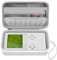 Hartschalenkoffer Kompatibel mit Nelko P21 für Phomemo D30 D35 Label Maker Maschine (nur Box)-Weiß