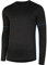 Umbro Mens Training Long Sleeve Marl Poly T-Shirt Black Marl M