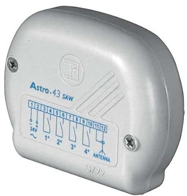 Radio Ricevente Ricevitore Da Esterno FADINI ASTRO 43/1 R M.Q.B. 4327L 433 MHZ