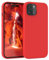 EAZY CASE - Silikonhülle für iPhone 15 Hülle Silikon Case Rot weich stoßfeste Handyhülle iPhone 15 Schutzhülle mit Kameraschutz Dünn Premium Schutz Cover TPU Phone Bumper in Rot