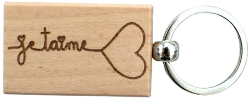 Ernestine - Porte-clés amour couple - cadeau saint valentin - cadeau couple homme femme - porte-clefs personnalisé amour - cadeaux amoureux - cadeau mari femme - porte-clés couples coeur amour