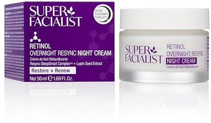 Super Facialist Retinol Overnight Resync Night Cream 50ml