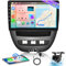 Hikity Autoradio per Toyota Aygo (2004-2014)/Peugeot 107(2009-2015)/Citroen C1(2005-2014) 8 Core 4+64G Android 15 Radio Wireless CarPlay Android Auto 10.1 Schermo Mirror Link GPS BT FM RDS WIFI DSP
