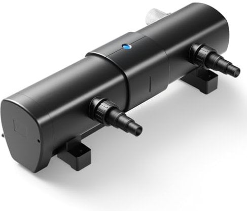 SunSun CUV-2110 Teichklärer 8000 l/h / 110 W UVC für Teichgrößen bis 120.000 Liter, Vorklärgerät für Teichfilter & Teichpumpe, Wasserklärer mit UV-Lampe, Lichtfilter zur Algenbekämpfung