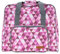 SEMPLIX Overlocktasche/Coverlocktasche Diamond-Design, Groß, Stabil, für Transport/Aufbewahrung Aller gängiger Maschinen, 44x38x33 cm (Beere/Rosa)