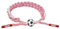 Generic Unisex Fussball Tattoos Kinder Flagge Fußball Silikonarmbänder Basteln Em Fussball Mitgebsel Fußball-Schlagarmbänder, Armband-Schnapparmbänder Armband Rot