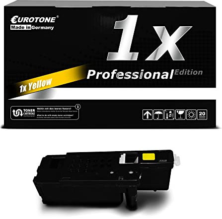 E.T. Toner kompatibel für Dell E525w ersetzt 593-BBJW MWR7R 593BBLV Gelb Yellow