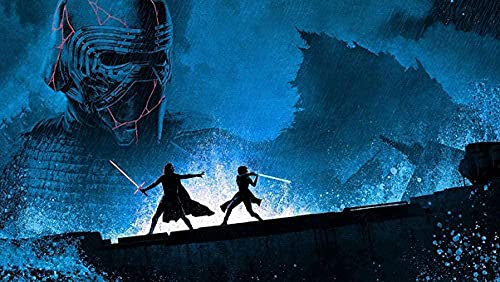 Puzzle 2000 Teile für Erwachsene Star Wars Der Aufstieg Skywalkers Puzzles Spielzeugspiel Pädagogisches DIY 70x100CM