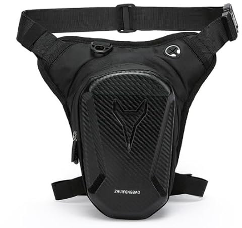 Beintasche Motorrad, Sport Beintasche für Laufen, wasserdichte Oberschenkeltasche für Herren und Damen, Beintasche Sport Multifunktionale Hüfttasche für Wandern, Camping, Klettern, Sport und Arbeit