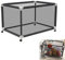 YRHome Pool-Aufbewahrungsbox Roll-Organizer 122x78x88cm Aufbewahrungsbehälter mit Großer Kapazität Mesh-Netz-Organizer für Schwimmbadausrüstung, Pool-Nudeln, Spielzeug & Handtücher für Swimmingpool