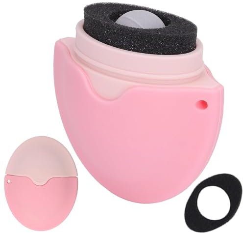 STFYUG Sonnencreme Applikator, Sunscreen Applicator Kids, Sonnencreme Roller Nachfüllbar für Kinder und Erwachsene, Sonnencreme Applikator Nachfüllbarer Roll-On Lotion-Applikator (Rosa)