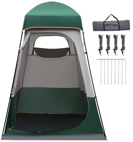 Yapasopu tienda ducha camping 160 x160 x 240cm,tienda de ducha con protección UPF50+,protección de privacidad ducha o tienda de ropa para cambiarse,portátil para exteriores,senderismo,playa,pesca,baño