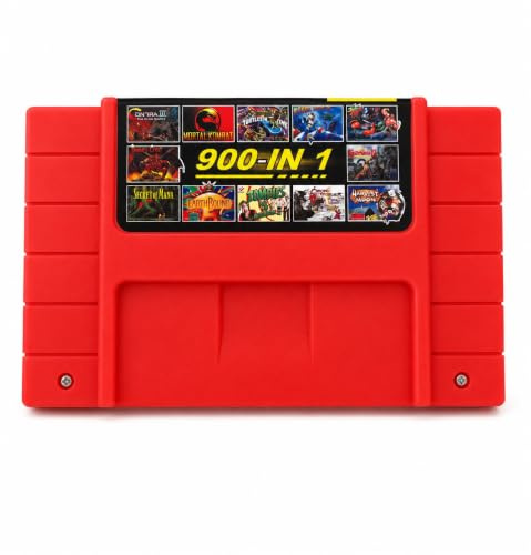 Cartuccia multi-gioco 900 in 1 per console di gioco SNES a 16 bit