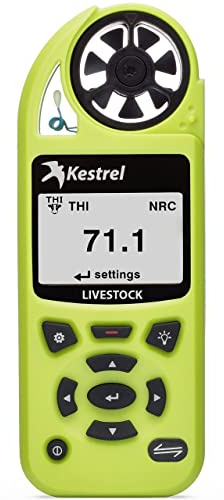 Kestrel 5000AG - Misuratore ambientale per bestiame, non-LiNK, HiViz Green