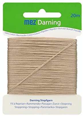 MEZ 4641000-00527 Nähgarne, 100% Baumwolle, 527, 20m, 6 Gramm