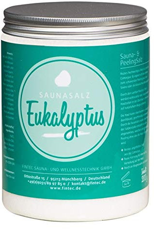 SaunaSalz 1 kg Camargue (Eukalyptus)