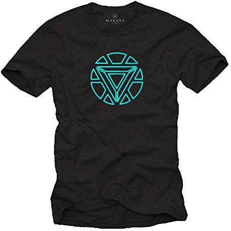 Arc Reactor Iron Mens T-Shirt - Stark Industries Short Sleeve Tee