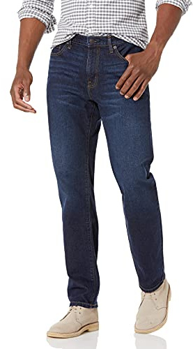 Amazon Essentials Herren Stretchjeans, Gerade Geschnitten - Auslauffarben