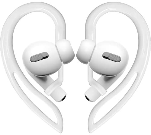 Ear Hook Compatible with AirPods Pro 3 2 1 Gen, YINVA Patented Multi-Dimensional Adjustable Ear Holder (White)