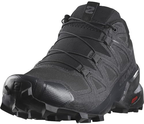 Salomon Herren Speedcross Hiking Shoe, Black Black Quiet Shade, 44 EU