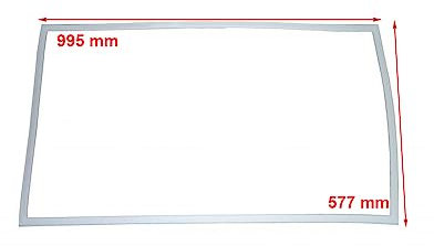 JCSPARES® - Guarnizione Sostituzione Magnetica 995 x 577 mm Per Frigorifero Compatibile Con Bosch COMPATIBILE CON Siemens