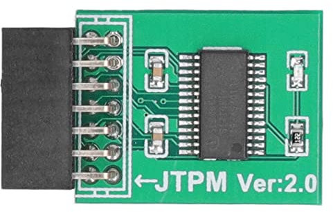 TPM Modul Board, TPM 2.0 Modul TPM Sicherheitsmodul LPC Interface 14-pin Strong Encryption TPM Modul Board zum Speichern von Verschl¨¹sselungsschl¨¹sseln f¨¹r Computer Motherboards