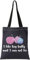 G2TUP Garn Projekt Tasche Häkelnadel Tasche I Like Big Balls and I Can Not Lie Geschenk für Stricker Garn Liebhaber Geschenk, Big Balls Tragetasche, Medium