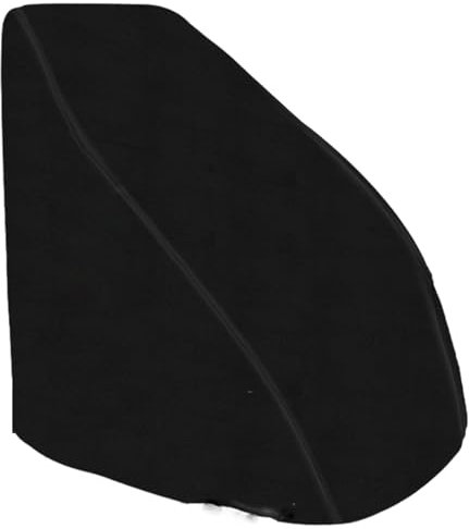 Amsg Massagesessel-Abdeckung,Bezug Für Ganzkörper-Shiatsu-Massagesessel,Ganzkörper-Shiatsu-Massagesessel-Abdeckung,Leicht Zu Waschen,Schwarz,L